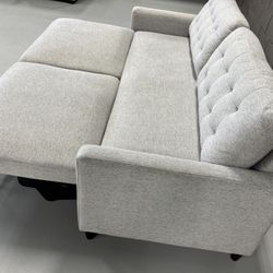 Grey Costco Thomasville Ella Pull Out Sleeper Sofa Couch  