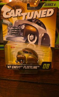 Car Tuned '47 Chevy Fleetline Die-Cast Car