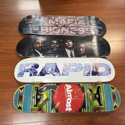 Skateboards/Skateboard Decks For Sale! Prices Vary