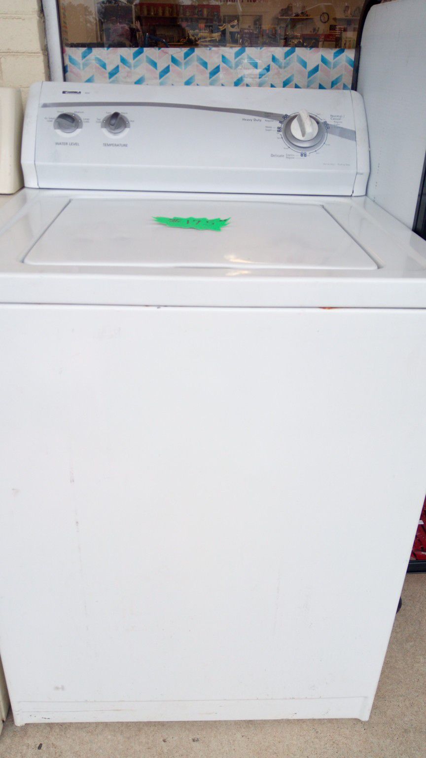 Kenmore 400 washer white