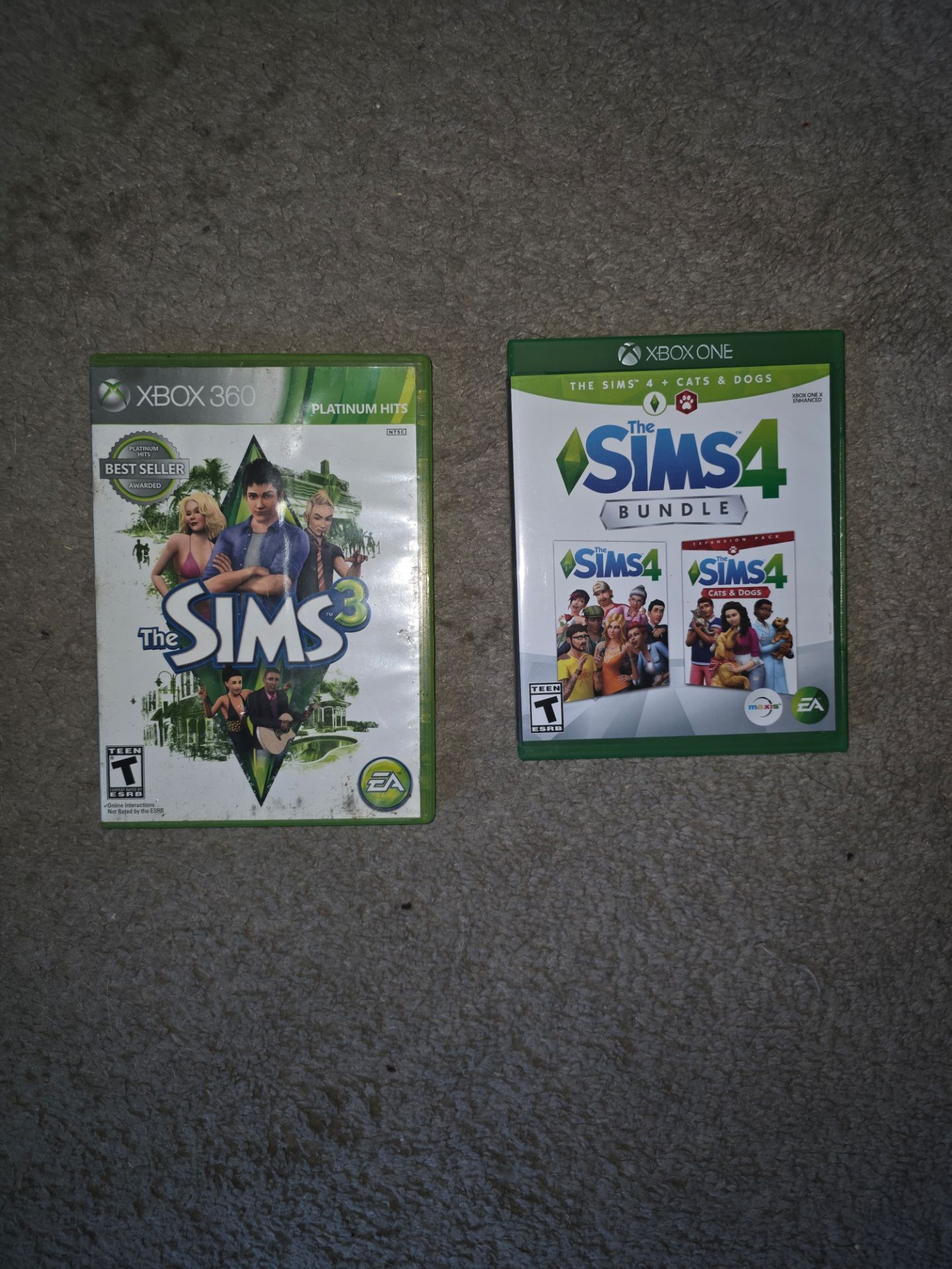 Sims 3 and Sims 4 Xbox One / Series X & S