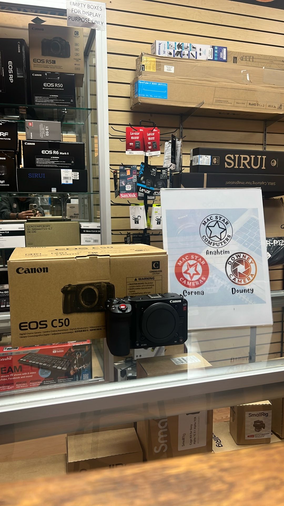 Canon C50 Cinema Camera