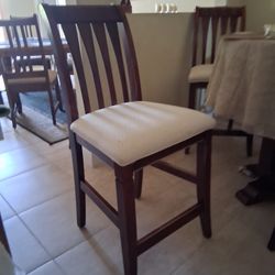 4high Chairs for Wood Table 