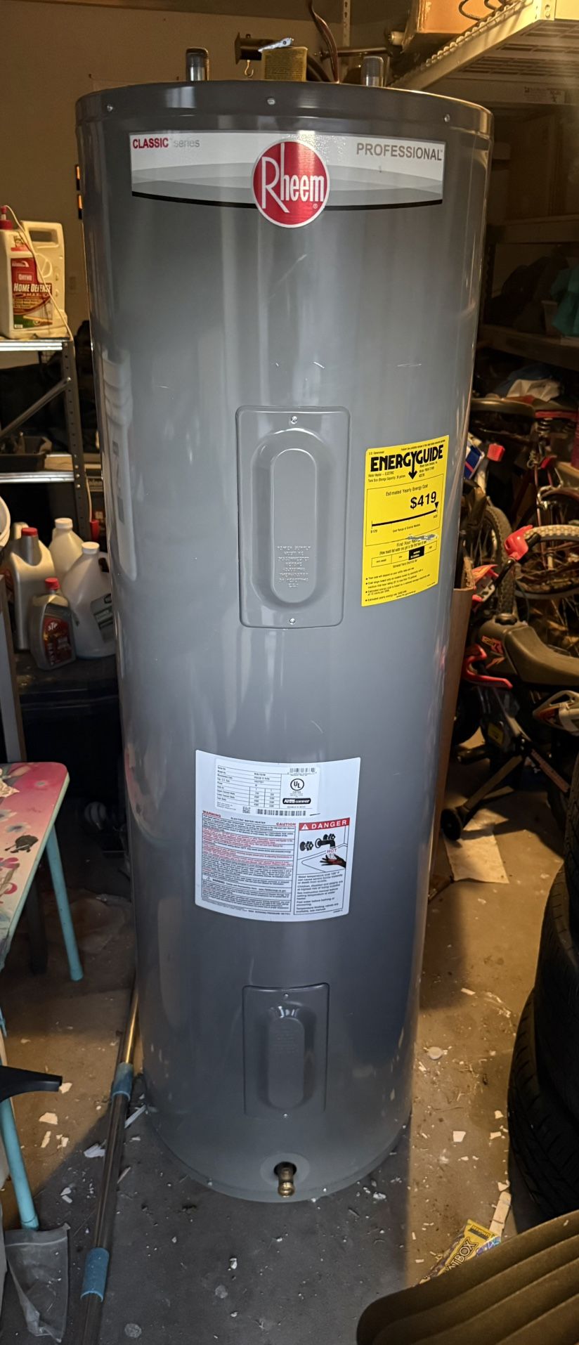 40 Gallon Water Heater
