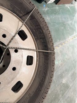 New tires and rims for a 2024 Chevrolet Silverado 3500 dually
