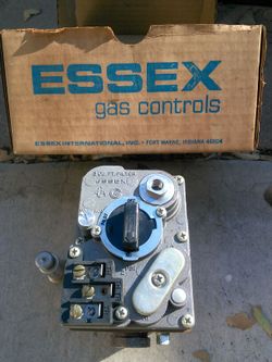 Essex gas control valve. 3CU. FT Filter.