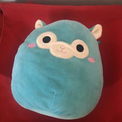 Squishmallow Kellytoy 8" Teal Tim The Alpaca Super Soft Plush Toy Pillow