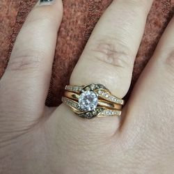 Rose gold Bridal Set