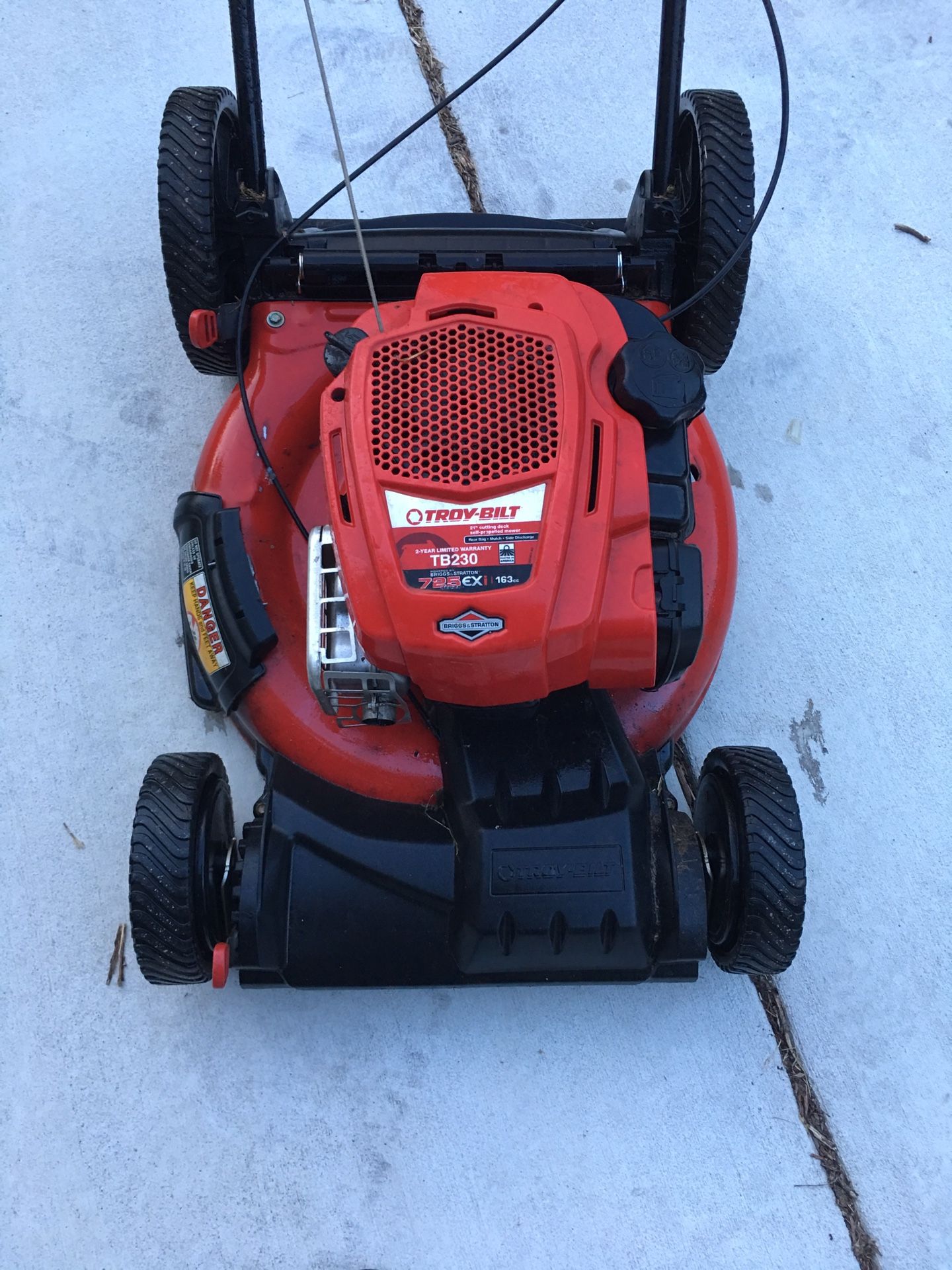 Troy-Bilt TB230 Self - Propelled Push Mower for Sale in Raleigh, NC ...