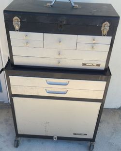 Two tier Handy-Pro tool chest  Multi drawers