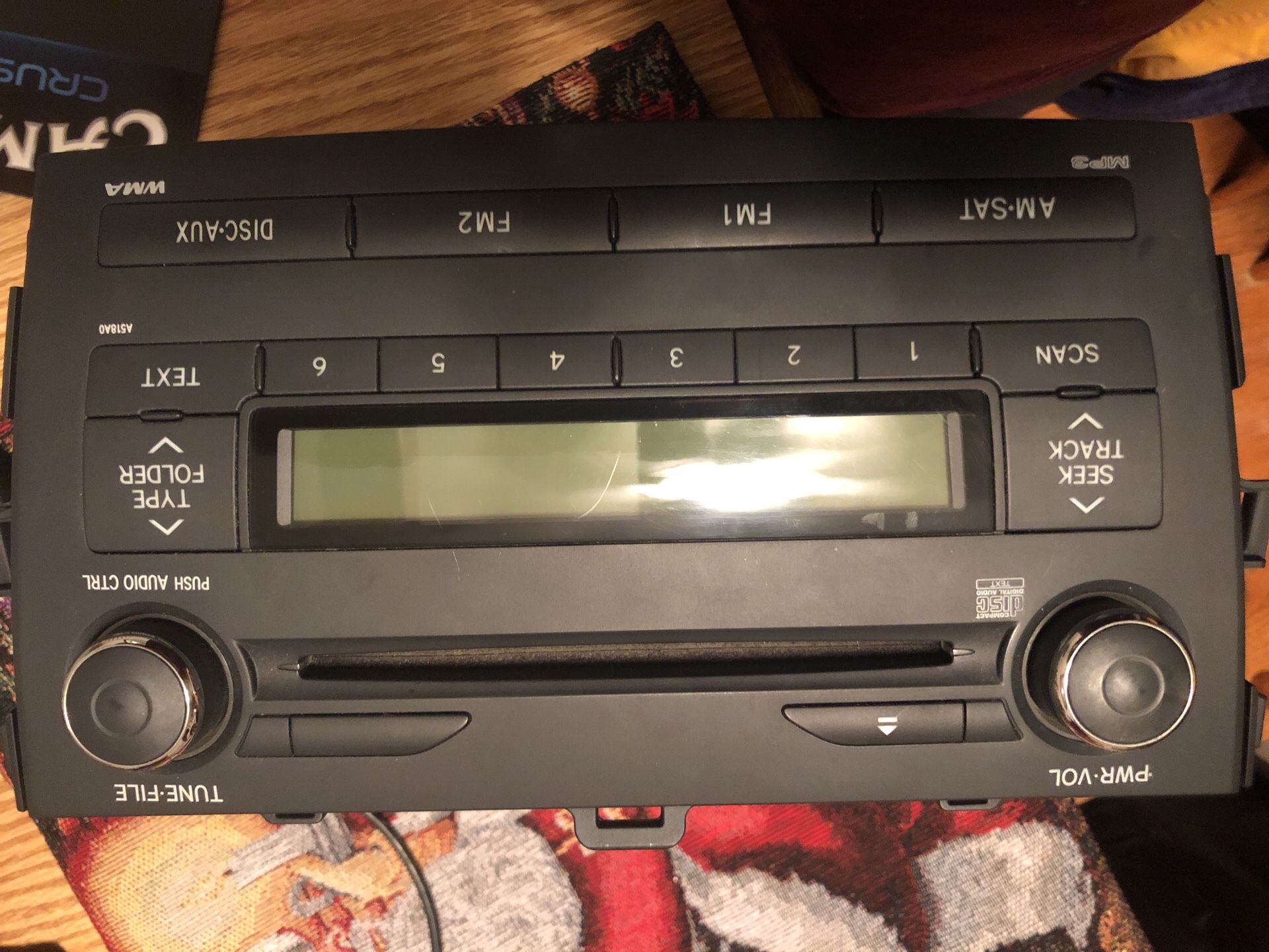 OEM 2009, 2010 Toyota Corolla Radio