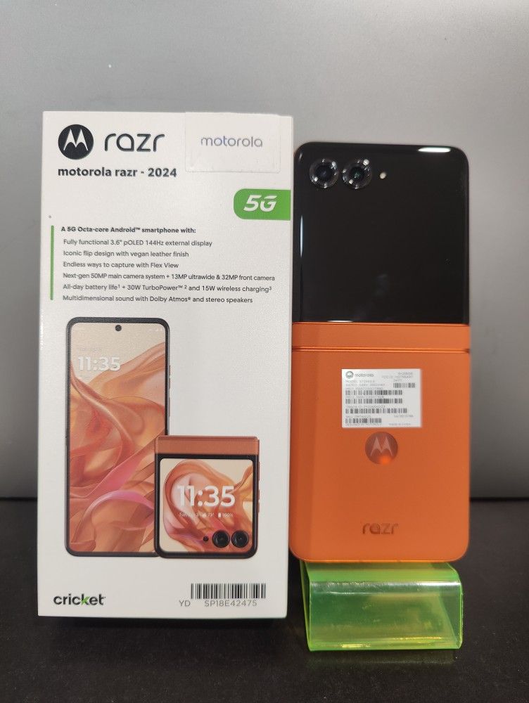 Motorola Moto Rarz 5G (2024) 256GB $360 For (Cricket Wireless) Only