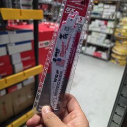 Milwaukee
6 in. 7/11 TPI WRECKER Demolition Multi-Material Cutting SAWZALL Reciprocating Saw Blades (5-Pack)