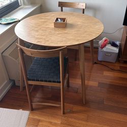 Small Dinner Table And 2pair Chairs For SALE
