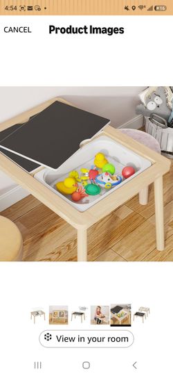Brand new Sensory table with removable legs
