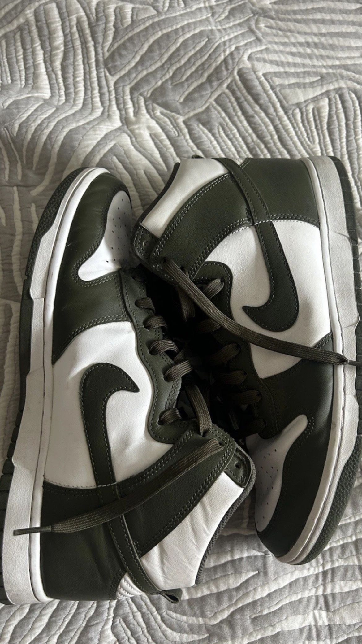 Nike Dunk High RetroCargo Khaki (2021) $60