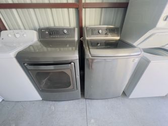 Dark Color Combo Laundry Gas Dryer In Perfect Working Condition 