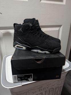 KIDS BLACK JORDAN SHOES