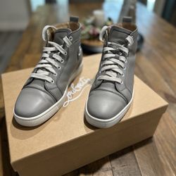 Grey Christian Louboutin Size 41 Men
