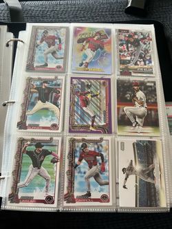 9 sleeve baseball card page
