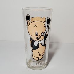 Porky Pig Collector Series Glass 1973