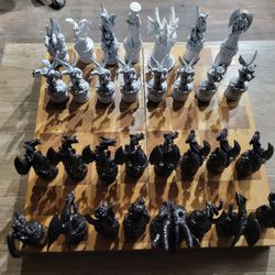 Chest Set Wizards Dragons