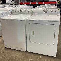 Top Load Washer/dryer Set 