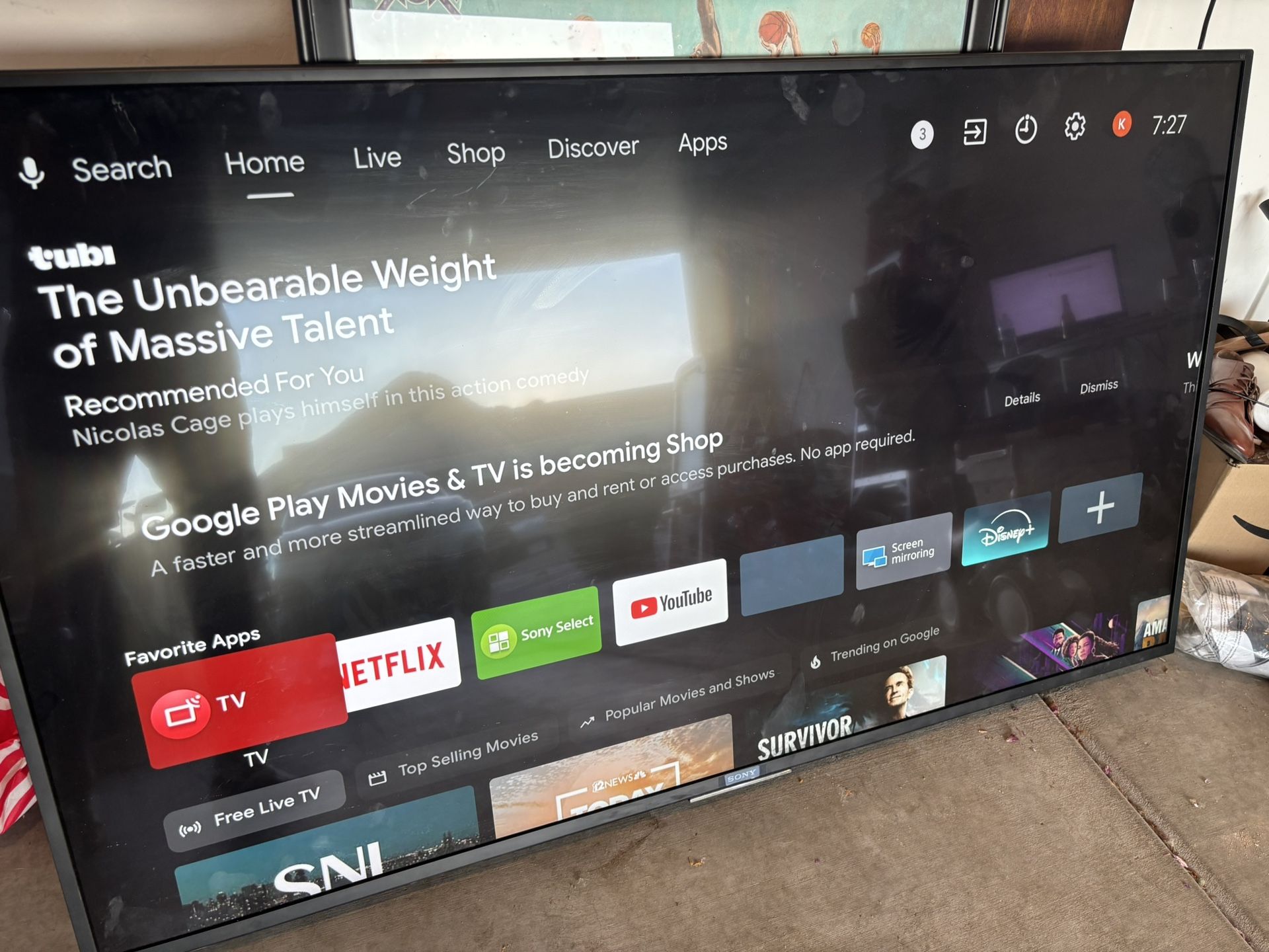 Sony X750D 4k Smart TV (65 In)