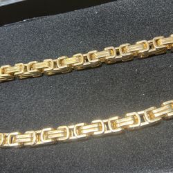 14k Italian Made Yellow Gold Chain