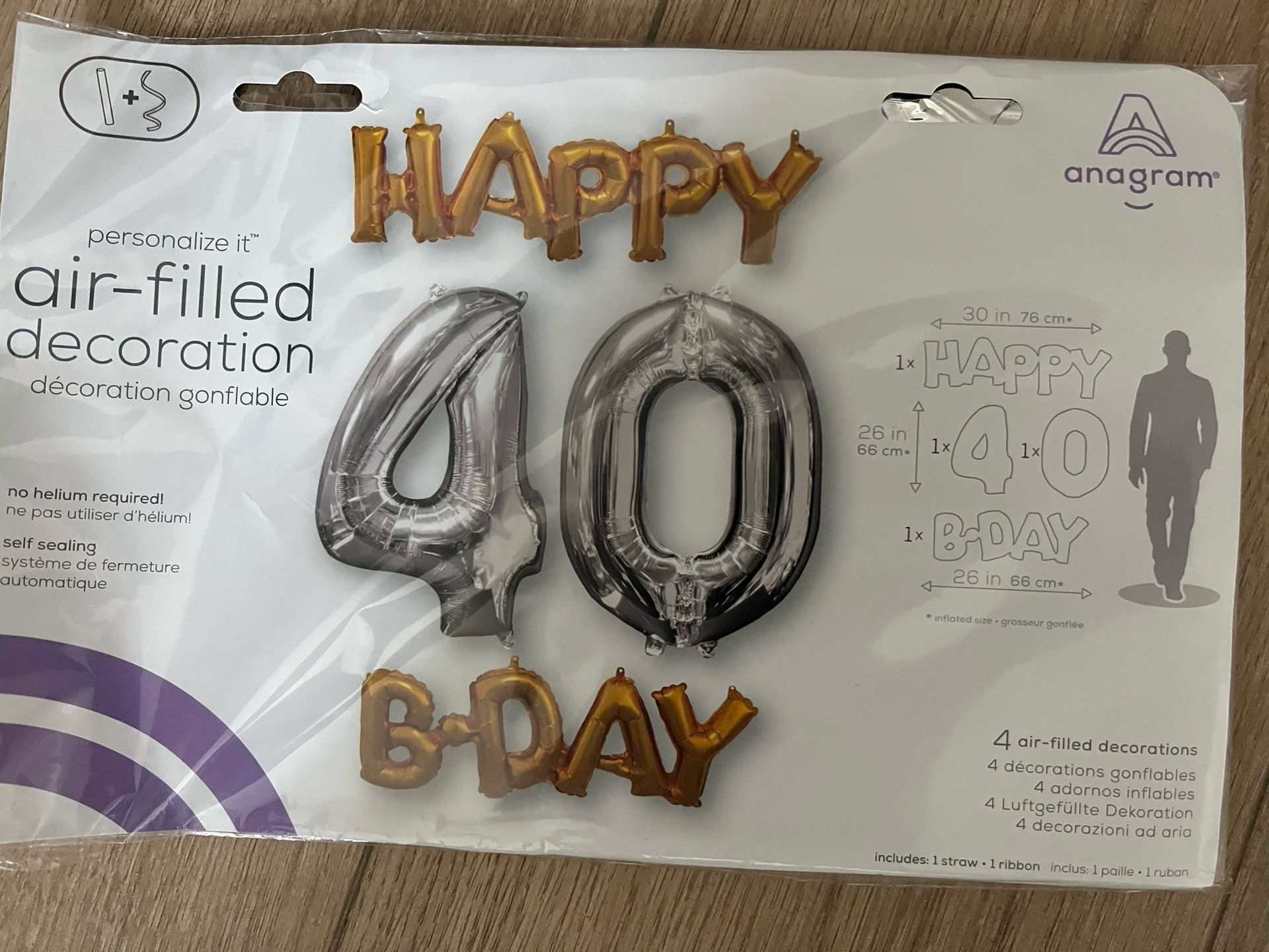 40th Birthday Ballons