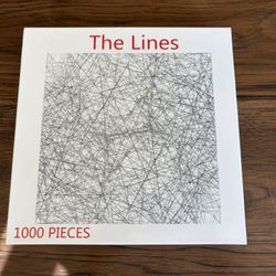 Bgraamiens “The Lines” 1000 Piece Puzzle