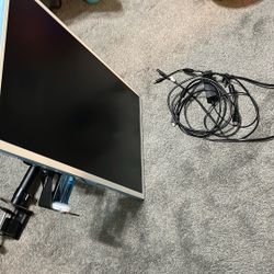 27inch Monitor With Mount And Cables 
