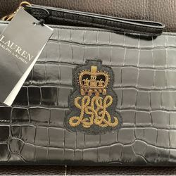 Ralph Lauren Bullion  Wristlet Bag