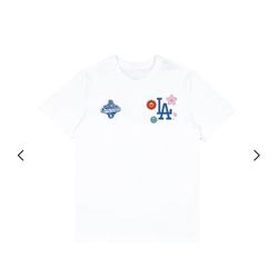 Fanatics x Takashi Murakami x Los Angeles Dodgers World Series 2025 Champs T-Shirt - White