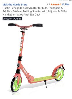 Hurtle Renegade Kick Scooter