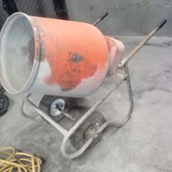 Electric Cement Mixer