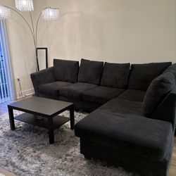 Sectional With Rug 
