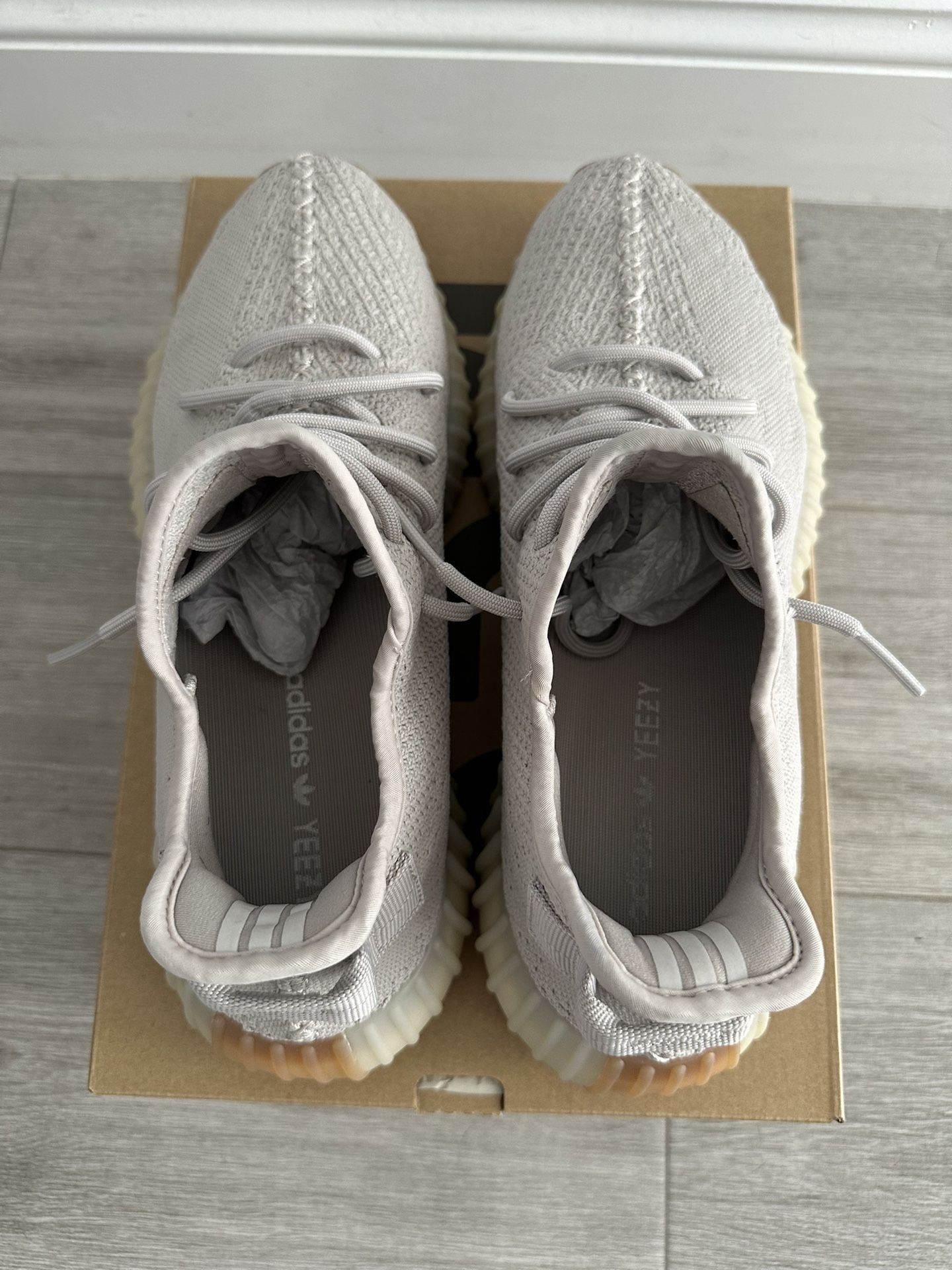 2018 Men's ADIDAS Yeezy Boost 350 V2 Sesame F99710 Sesame Size 12 Shoes Used w/ Box