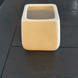 White Pot For Plant 
