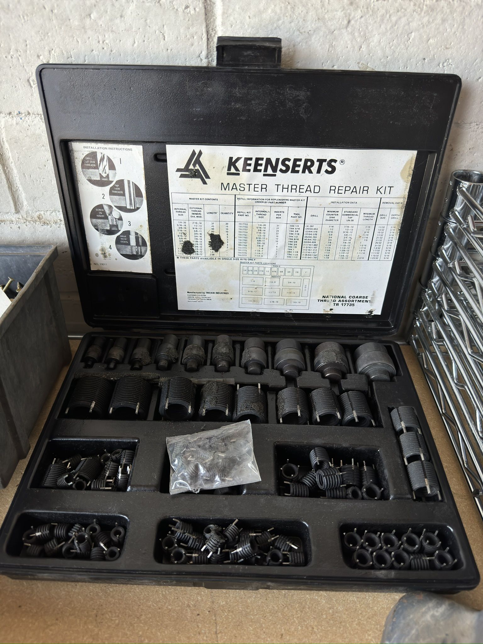 Keenserts Master Thread Repair Kit !