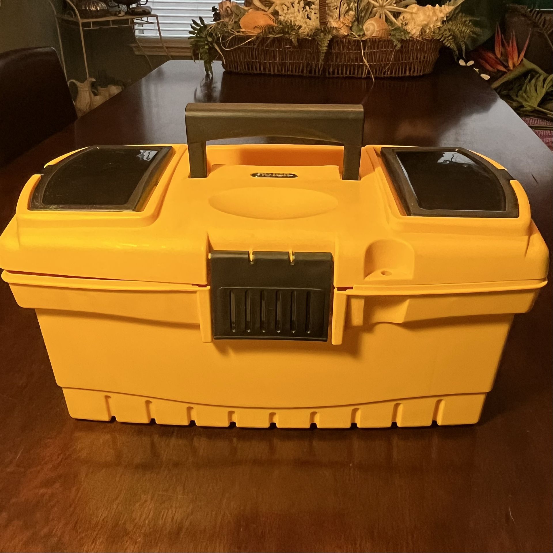 Keter Yellow & Black Multipurpose Storage Box