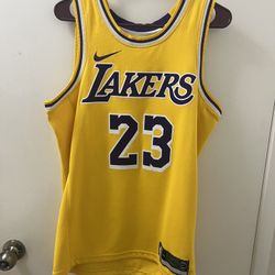 Nike Lakers LeBron James Jersey Size M