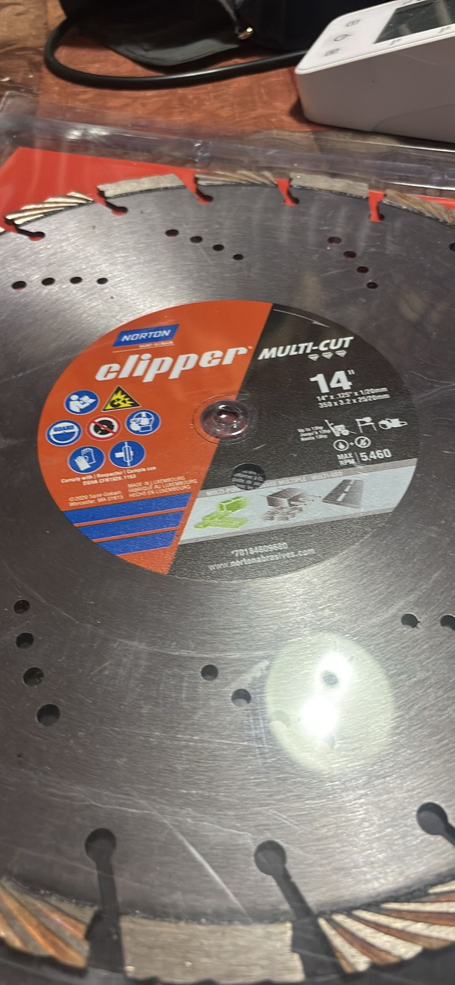14 inch concrete cutting blade