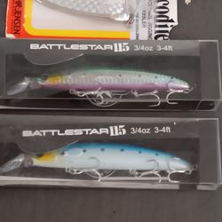 (2) BATTLESTAR #115 SWIMBAITS