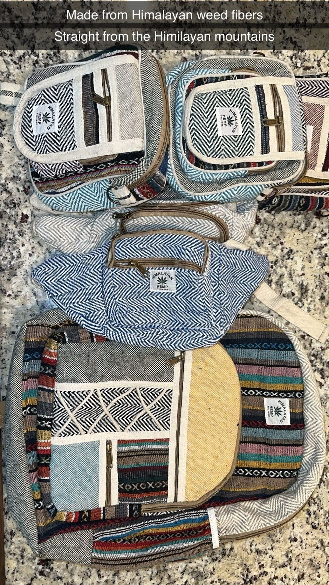 Himalayan Hemp Bag 