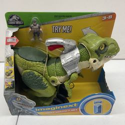🦖 Fisher-Price Imaginext Jurassic World Mega Mouth T-Rex – Brand New Gift for Kids