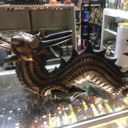 Wooden Crawling Dragon