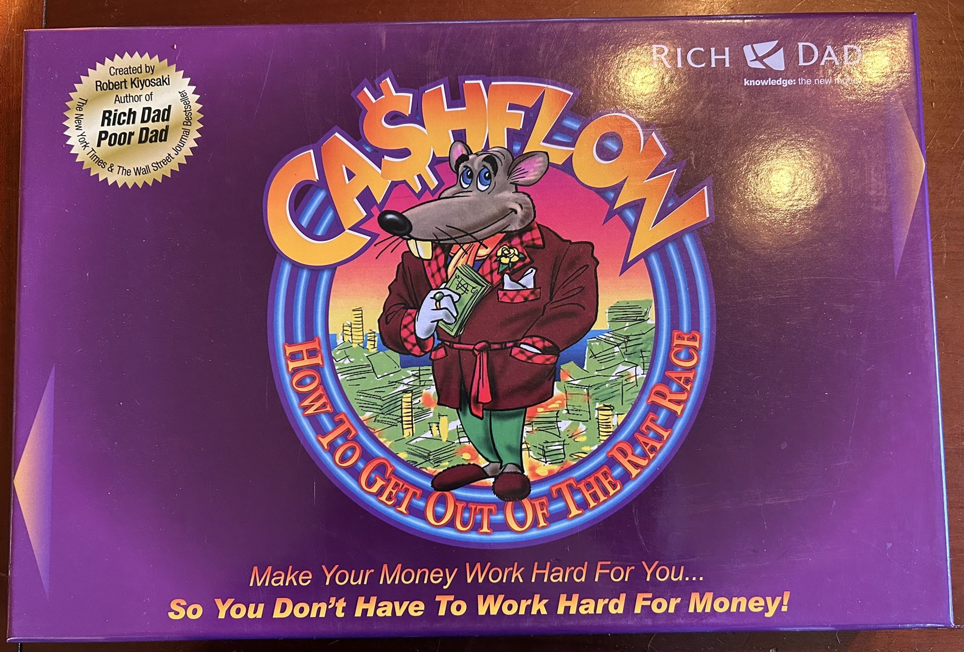 Cashflow 101 Board Game Rich Dad Pore Dad