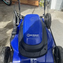Kobalt Electric Lawn Mower, 21 Inch