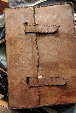 Leather portfolio